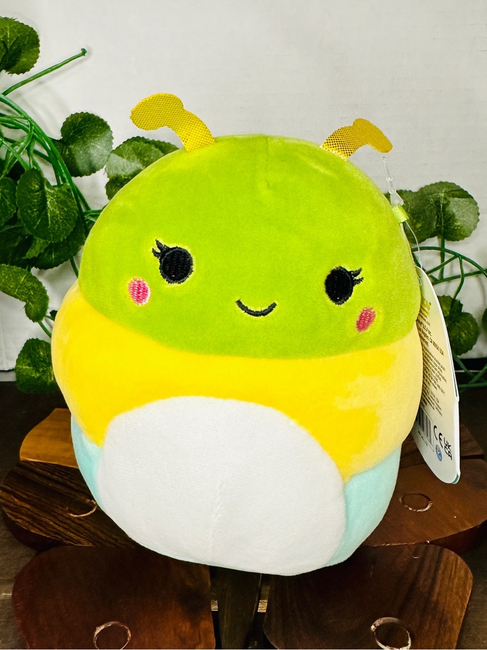 Squishmallows Caterpillar Rutabaga  Kellytoy Squishmallow Plush Toy Stuffed Anim